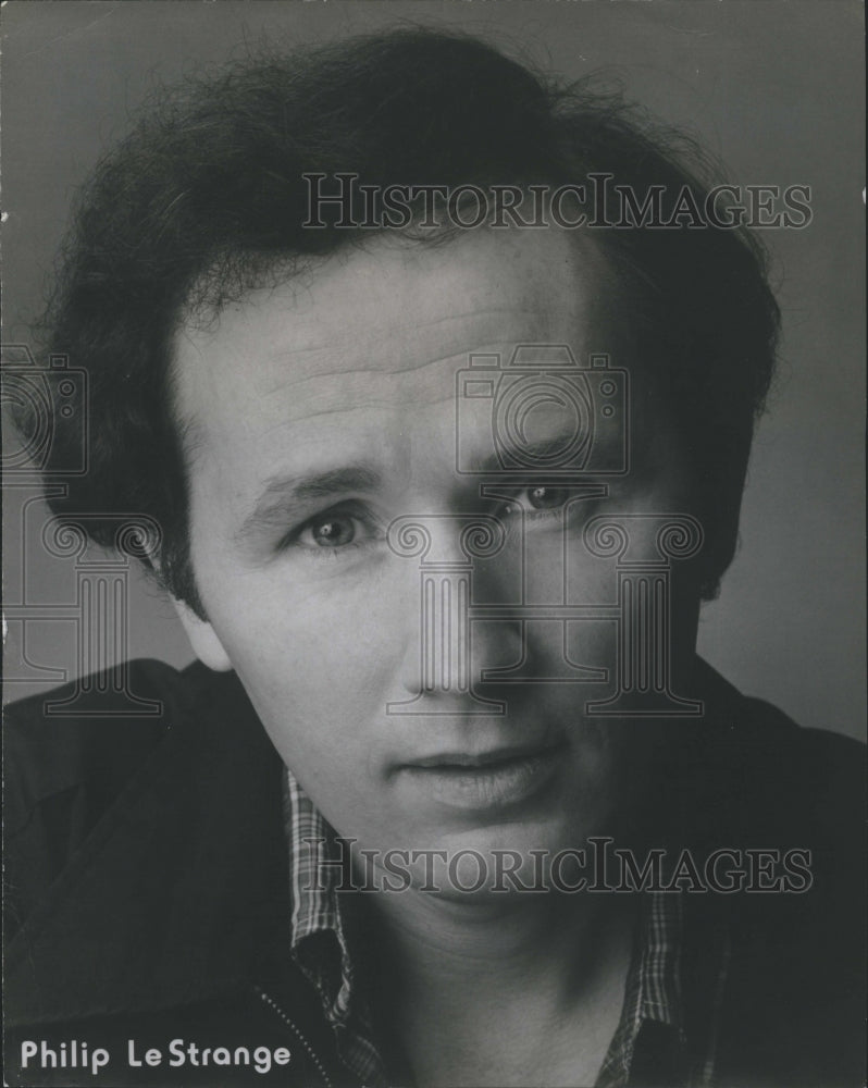 1981 Press Photo Actor Philip LeStrange - Historic Images