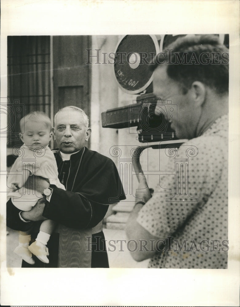 Press Photo Giacomo Cardinal Lercaro of Bologna - RSH37537 - Historic Images