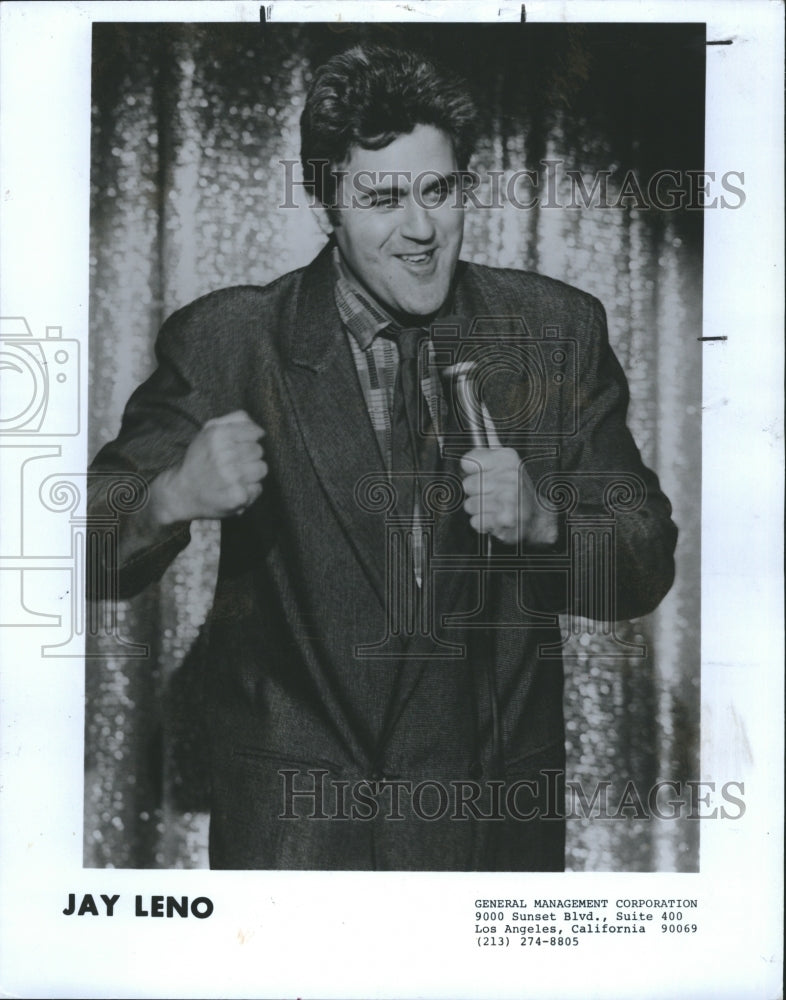 1988 Press Photo Jay Leno - Historic Images
