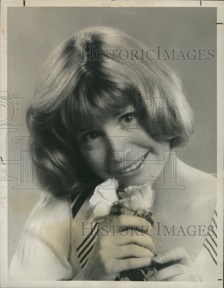 1977 Press Photo Actress Bonnie Franklin in One Day at a Time - RSH37765 - Historic Images