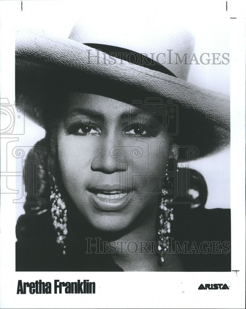 1994 Press Photo Musical Artist Aretha Franklin - Historic Images