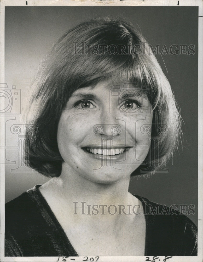 1978 Press Photo Actress Bonnie Franklin in &quot;One Day at a Time&quot; - RSH37837 - Historic Images