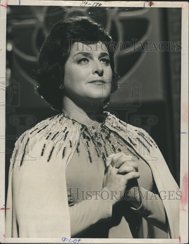 1963 Press Photo Birgit Nilsson returns to the Bell Telephone Hour - Historic Images