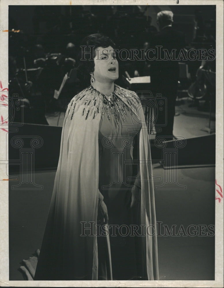 1963 Birgit Nilsson on NBC&#39;s &quot;Bell Telephone Hour&quot;-Historic Images