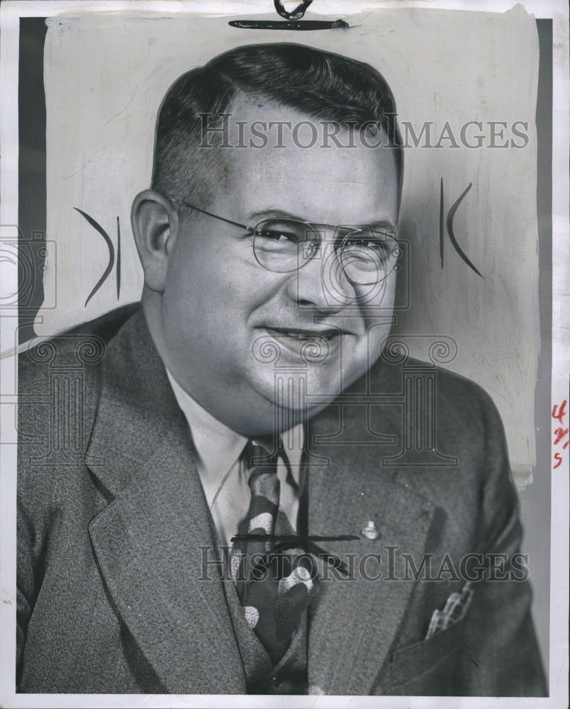 1952 Press Photo A picture of James Lamb - Historic Images