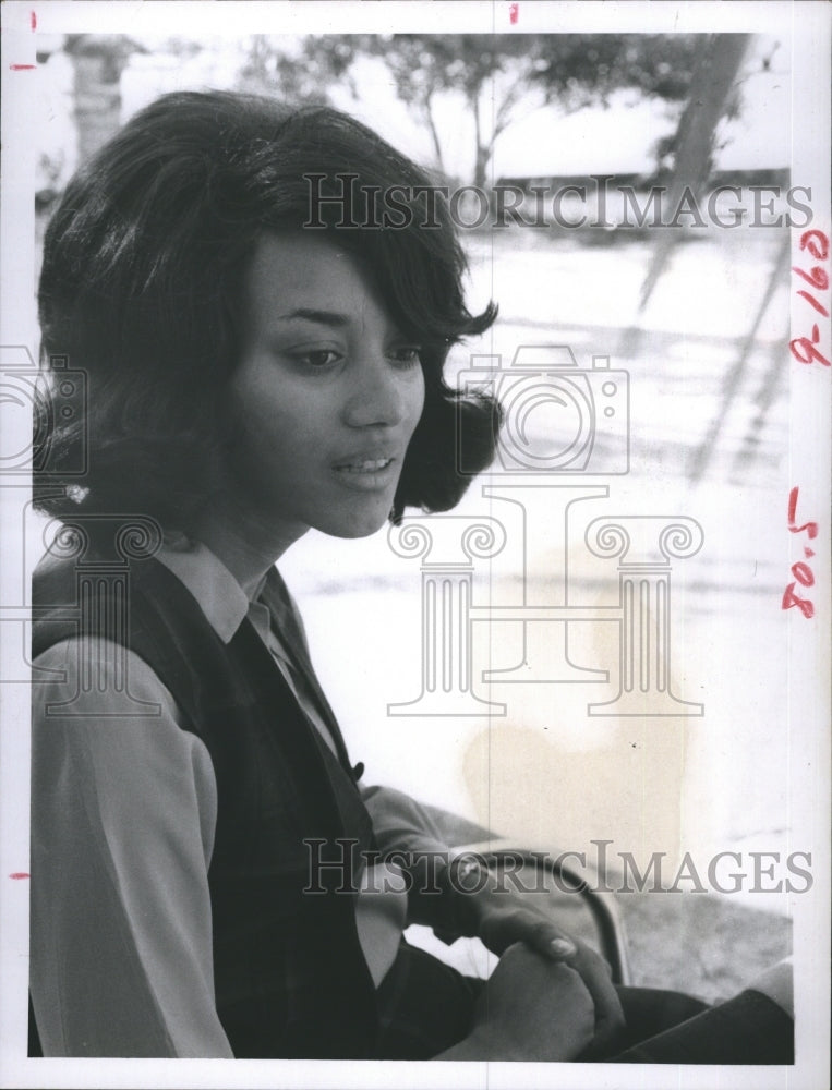 1968 Press Photo Negro woman. - Historic Images