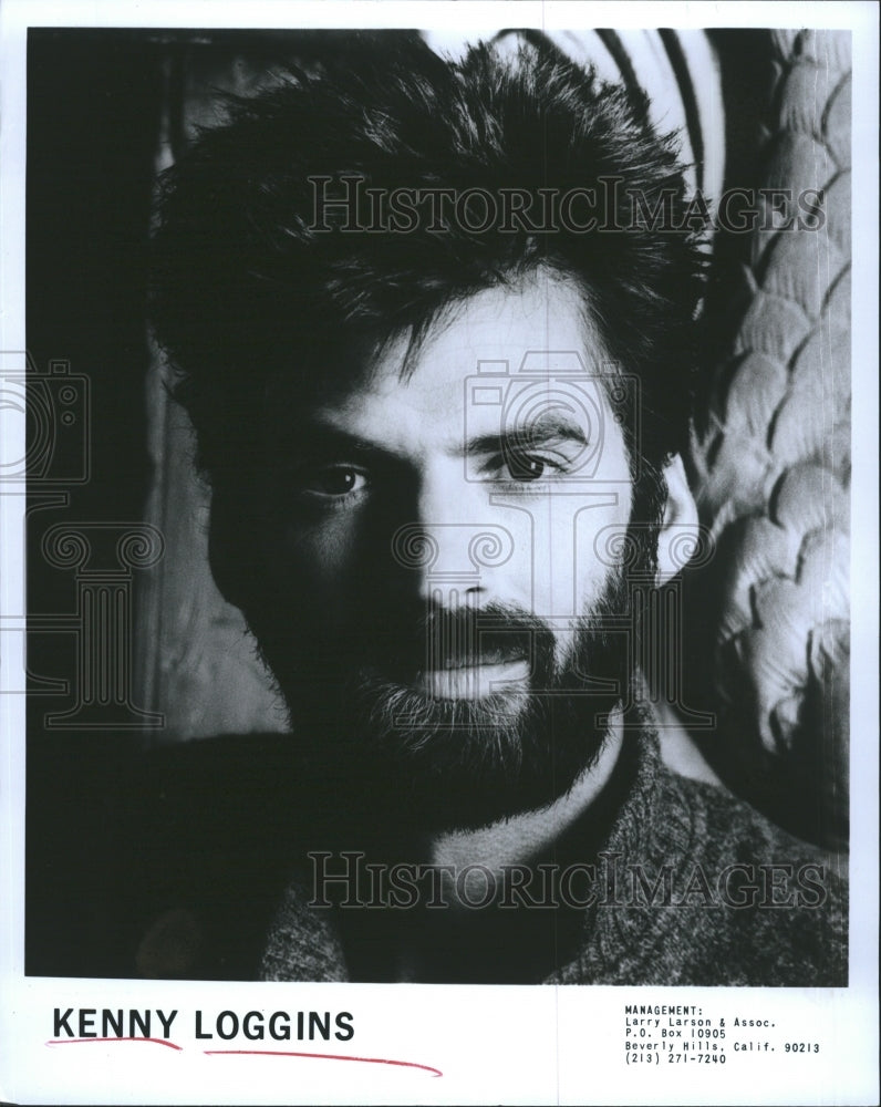 1987 Press Photo Kenny Loggins American singer and songwriter. - Historic Images