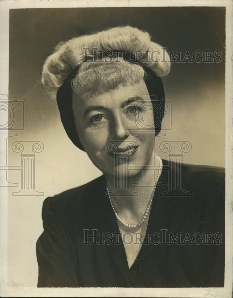 Press Photo Mrs.Eleanor McAdoo American Author. - Historic Images