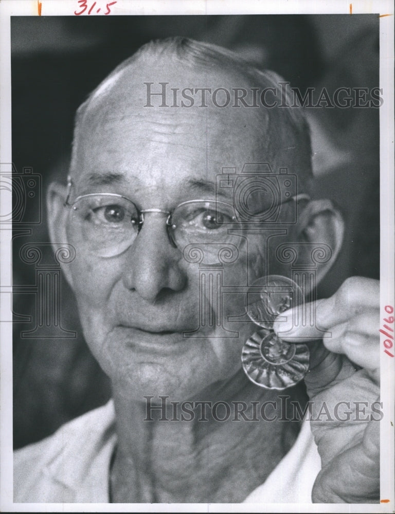 1969 Press Photo Nielson Herman the man in the picture - RSH38265 - Historic Images