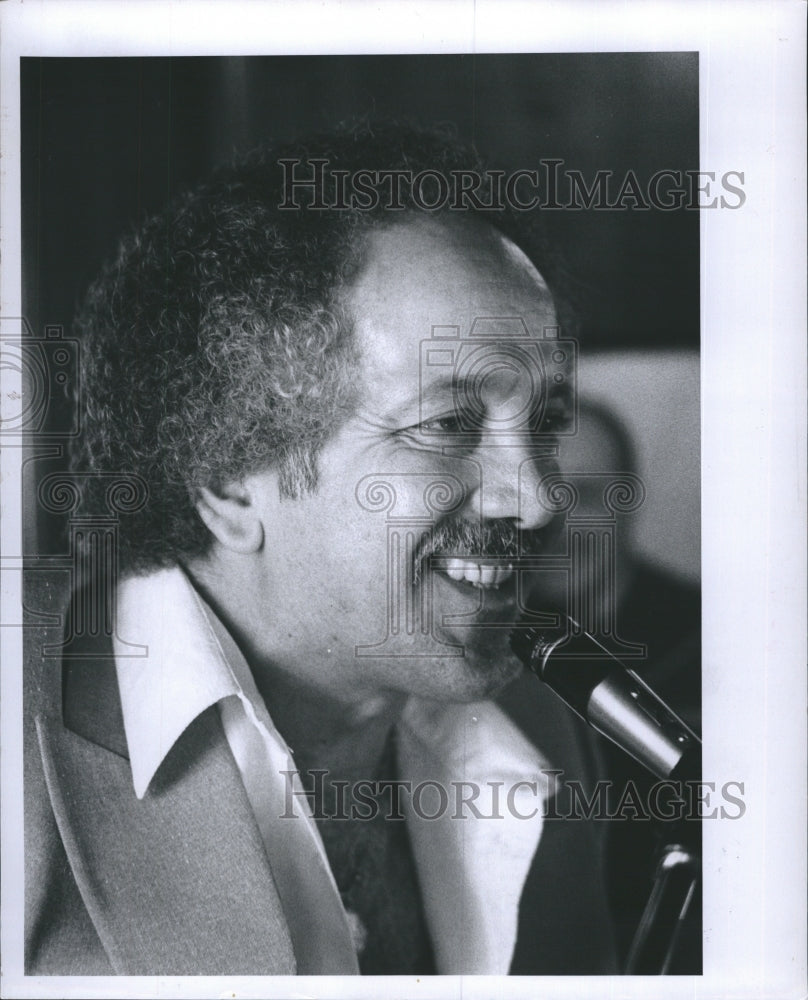 Press Photo Singer Joe Nicolo - Historic Images