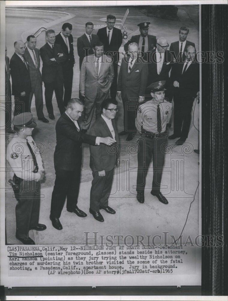 1965 Press Photo A Pasadena in california - RSH38363 - Historic Images