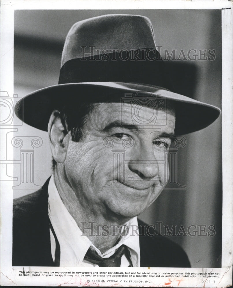 1980 Press Photo Walter Matthau American Actor. - Historic Images