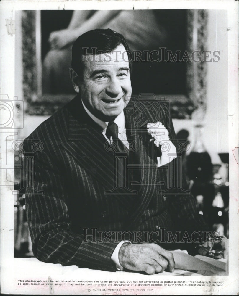 1980 Press Photo Walter Matthau American Actor. - Historic Images
