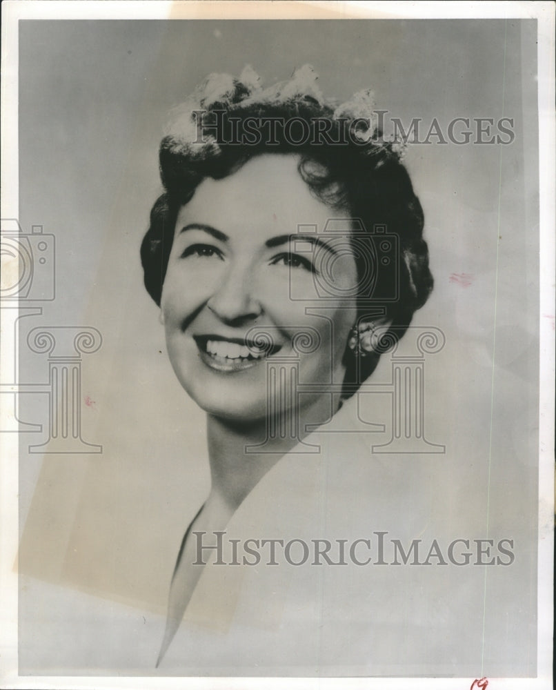 1960 Press Photo Rosemary Murphy Mrs. America - Historic Images