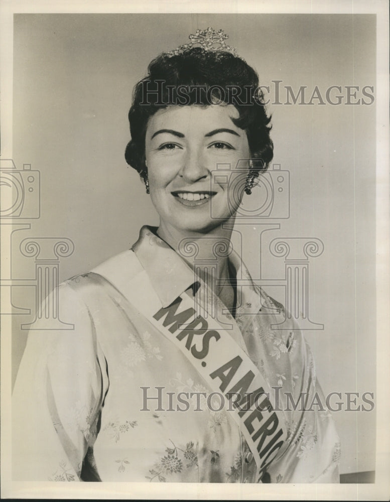 1961 Press Photo Rosemary Murphy Mrs. America - RSH38633 - Historic Images