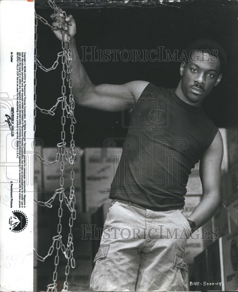 1984 Press Photo Eddie Murphy Beverly Hills Cop - RSH38683 - Historic Images