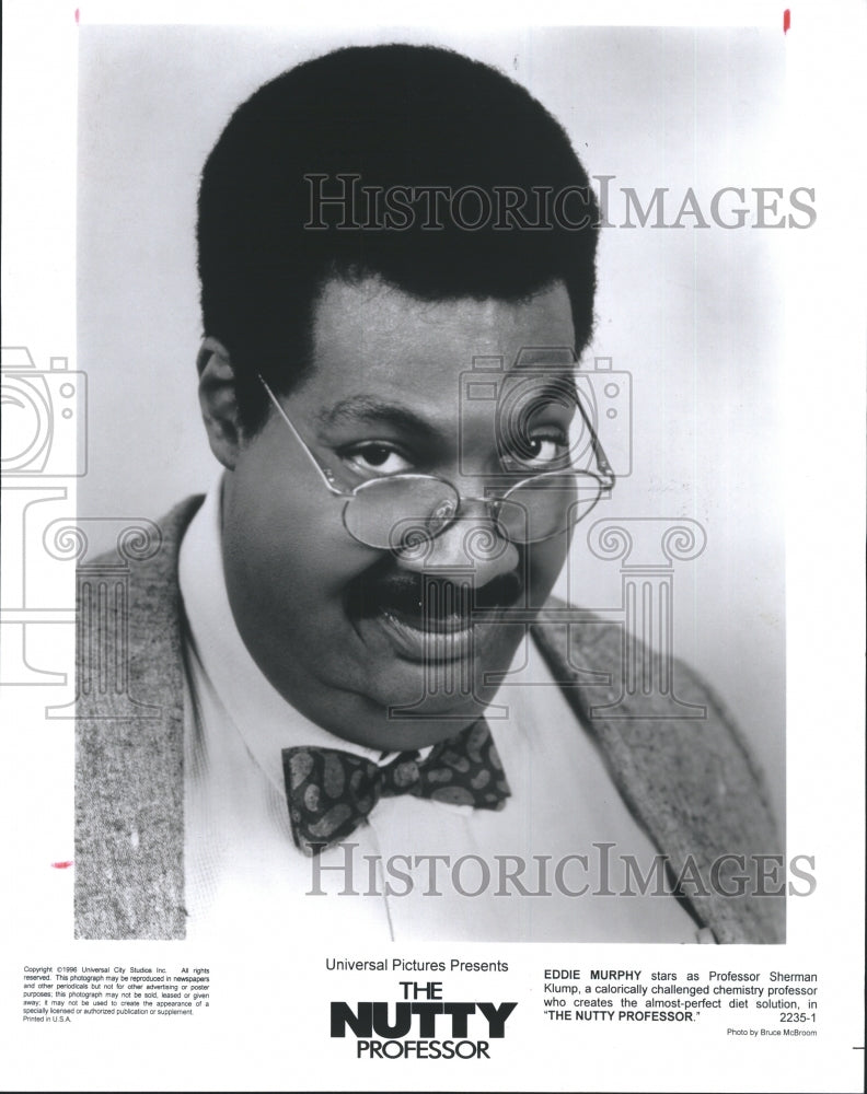 1996 Press Photo Eddie Murphy Nutty Professor - RSH38685 - Historic Images