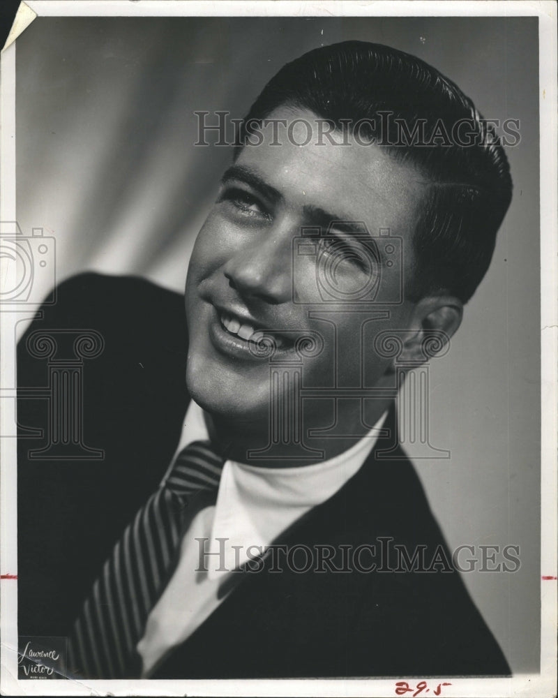 1984 Press Photo Jack Murphy sportswriter - RSH38741 - Historic Images