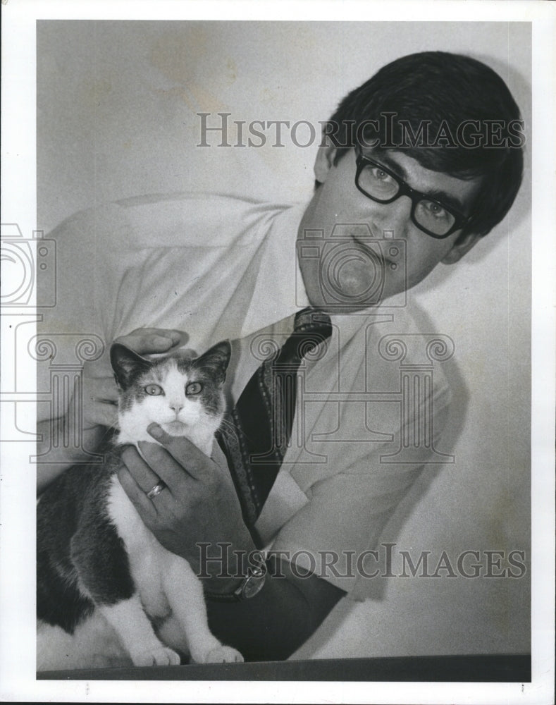 1979 Press Photo Dr. Jack Musgrave at the opening of the Regency Animal Hospital - Historic Images