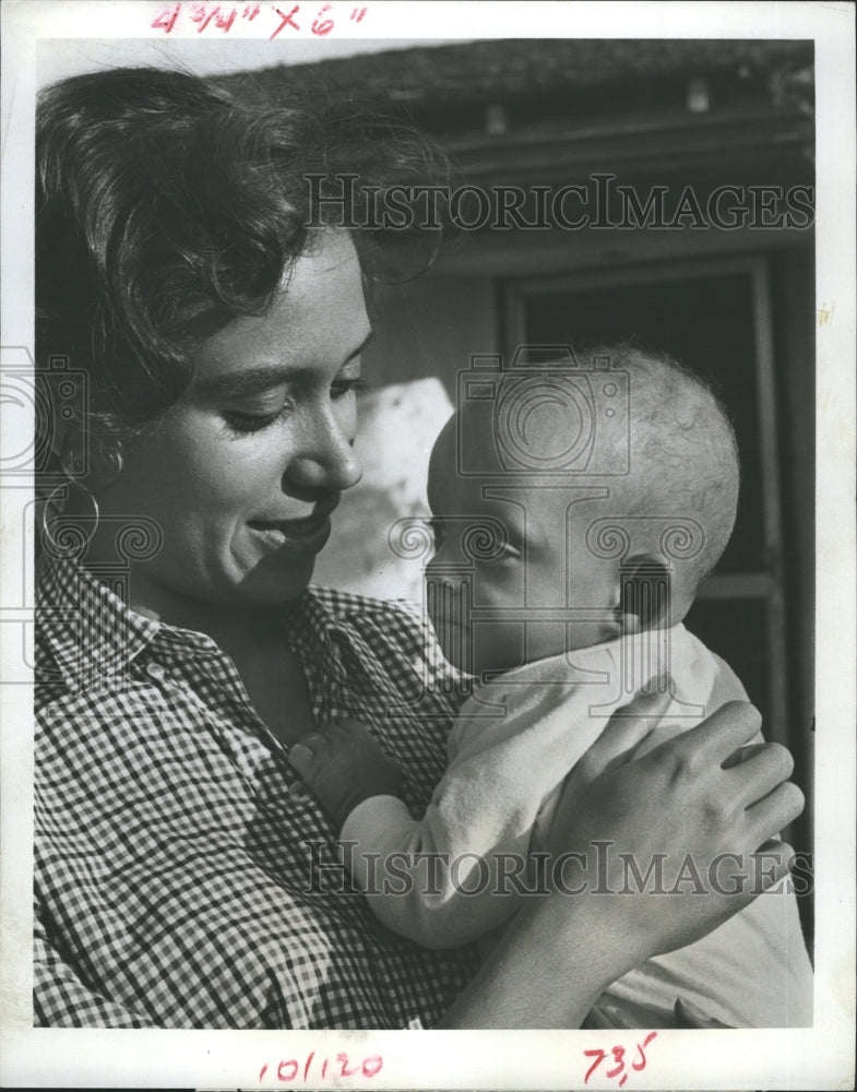 1969 Press Photo Denise Nichols Actress THE FBI EYE OF THE STORM - Historic Images