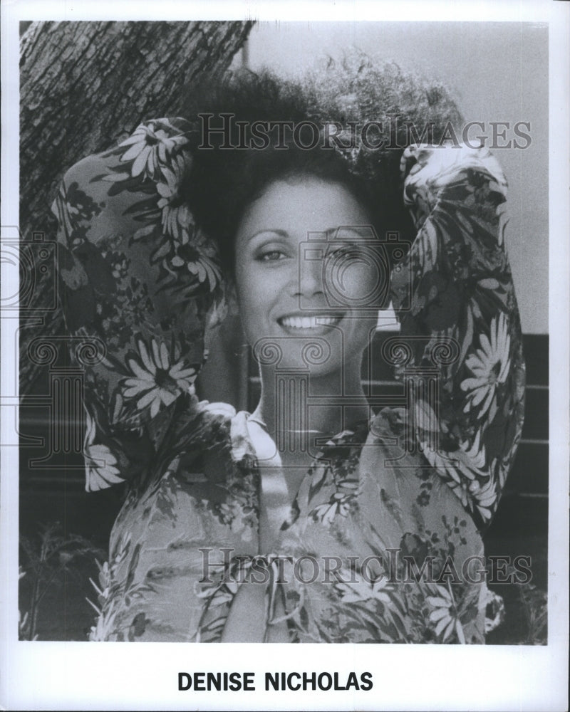 1977 Press Photo Actress Denise Nicholas - Historic Images