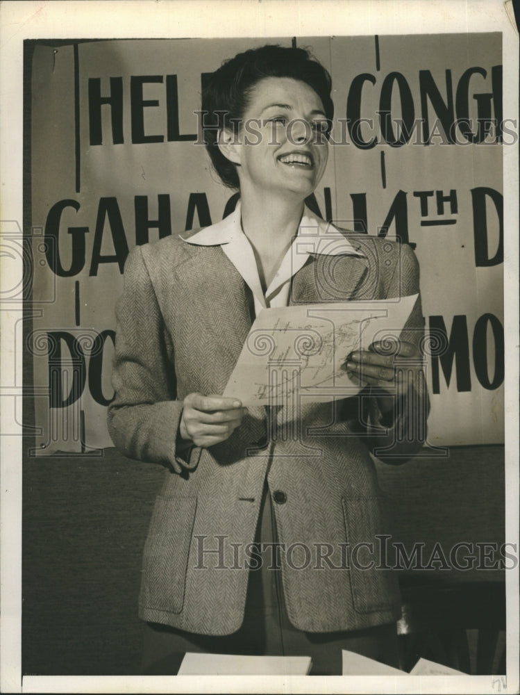 Press Photo Helen Gahager Douglas Congressman Candidate - RSH38801 - Historic Images