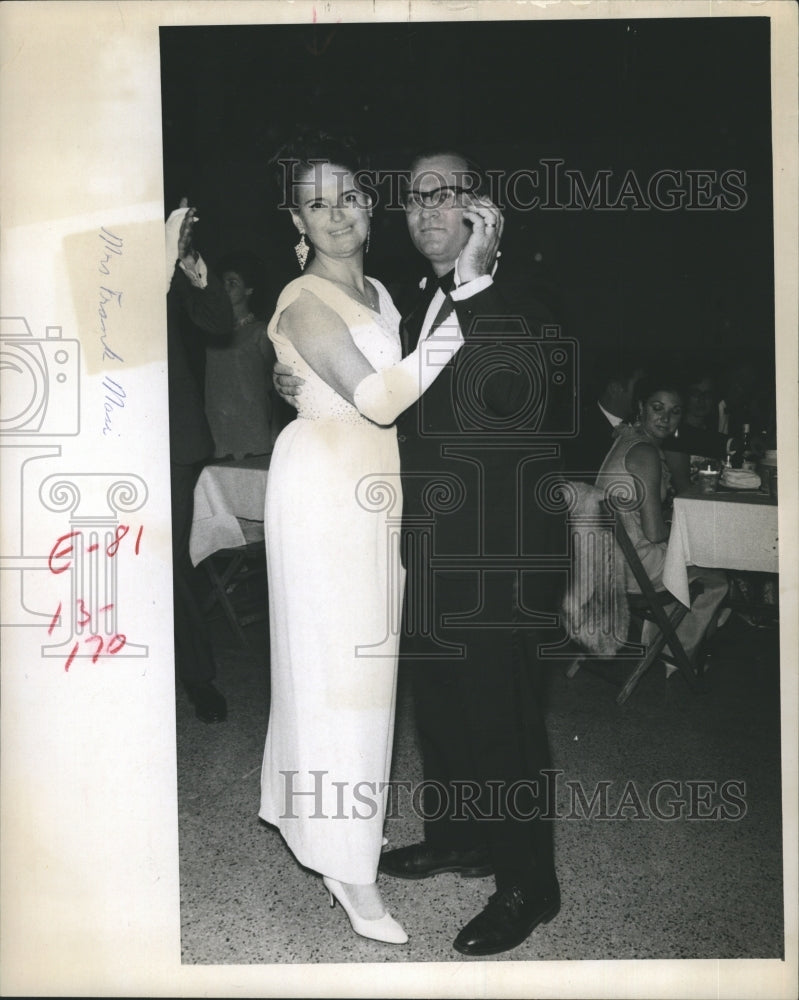 1969 Mrs. Frank Masi and husband.-Historic Images