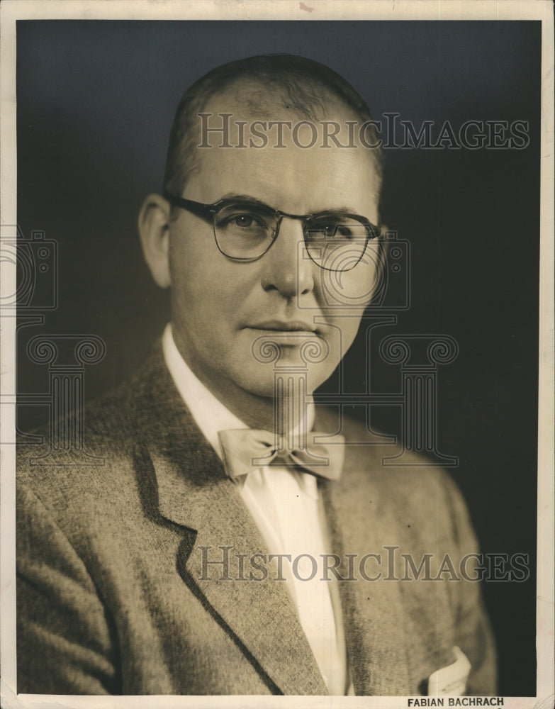 1960 Press Photo C. Virgil Martin, president of Carson Pirie Scott &amp; Co. - Historic Images