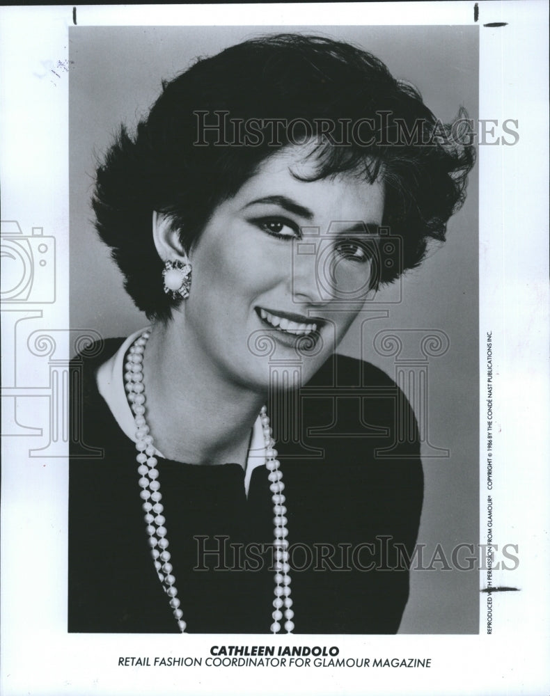 1986 Press Photo Cathleen Iandolo - RSH38993 - Historic Images