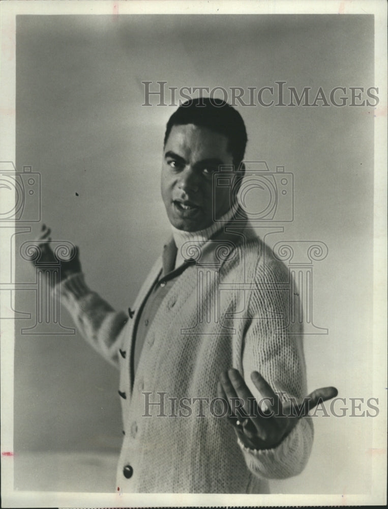 1965 Press Photo Earle Hyman the man in the picture - RSH39013 - Historic Images