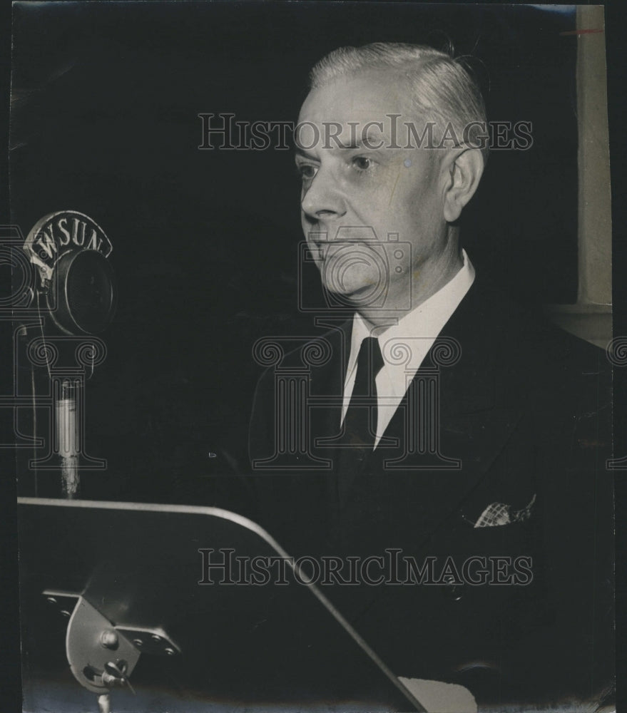 1958 Press Photo Reverend Hutchinson Church - Historic Images