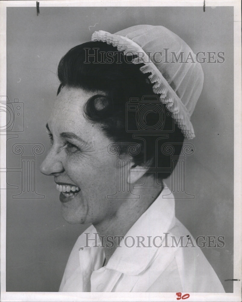 1964 Press Photo A photo of Mrs. Georgette Hutton - RSH39071 - Historic Images