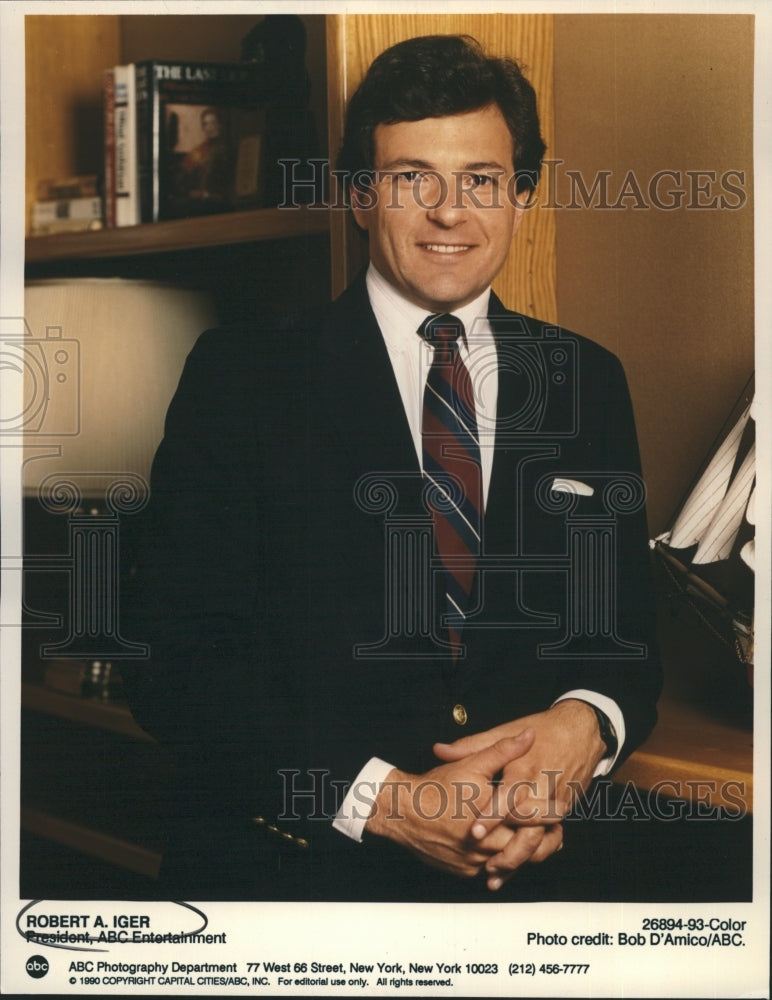 Press Photo A picture of Robert Iger - RSH39093 - Historic Images