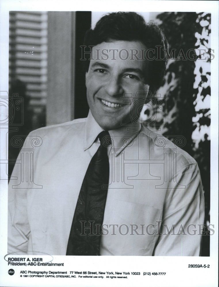 Press Photo A photo of Robert Iger - RSH39095 - Historic Images