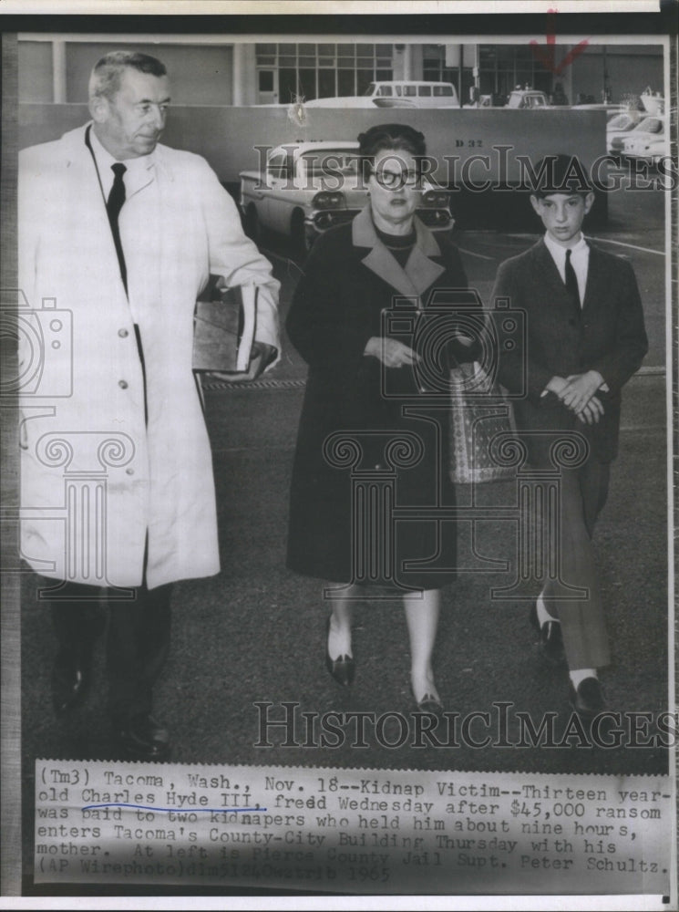 1965 Press Photo Kidnap Victim Charles Hyde III - RSH39359 - Historic Images