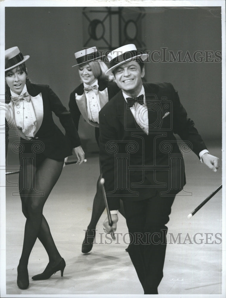 1971 Press Photo Dean Martin Show. - Historic Images