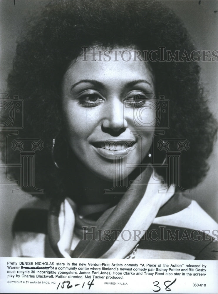 1978 Press Photo Denise Nicholas A Piece of the Action - RSH39485 - Historic Images