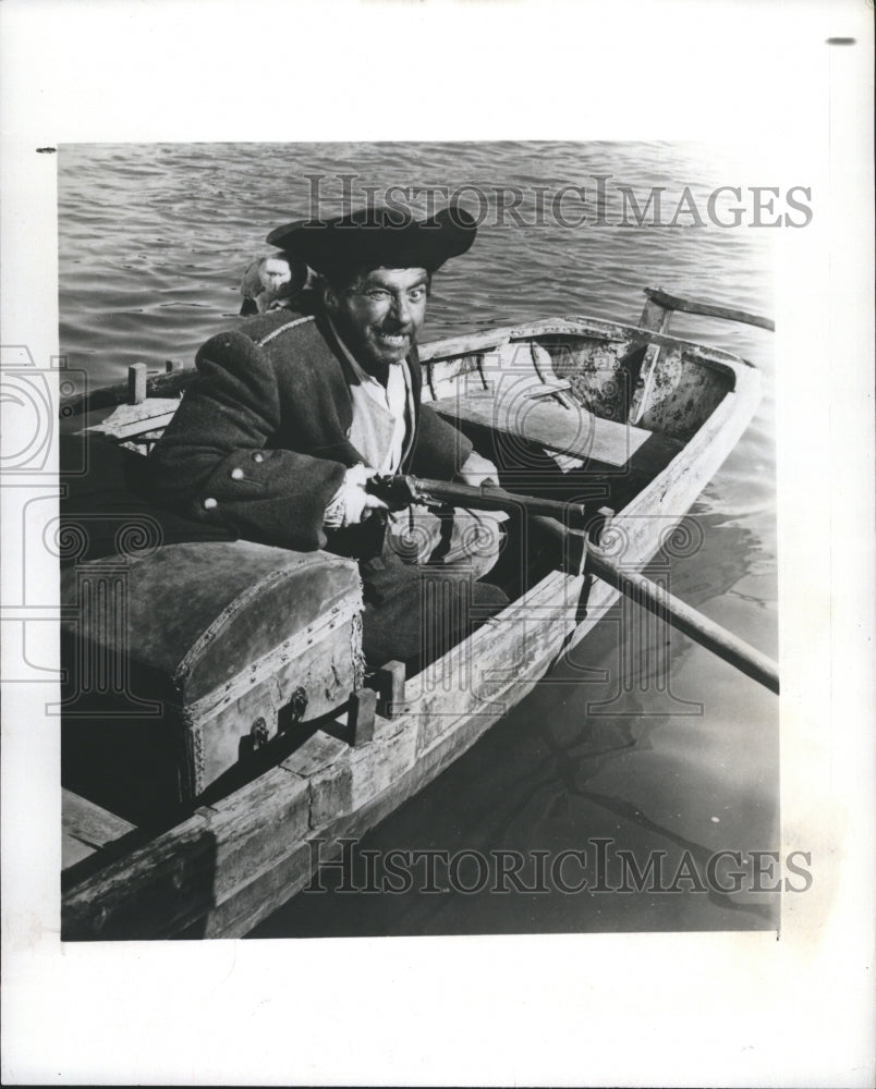 1982 Press Photo Robert Newton Treasure Island Long John Silver - RSH39509 - Historic Images