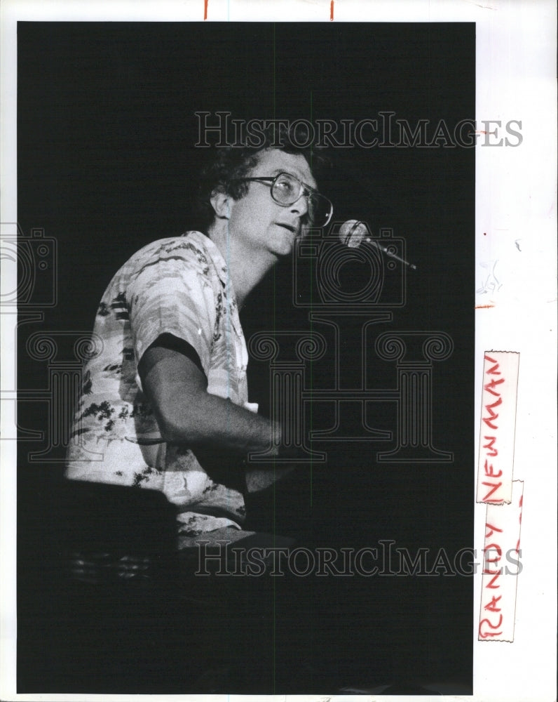 1988 Press Photo Randy Newman - Historic Images