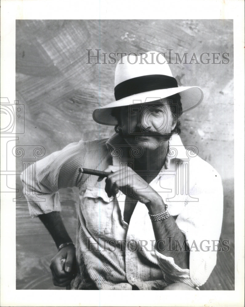 1982 Press Photo Artist LeRoy Newman - RSH39635 - Historic Images