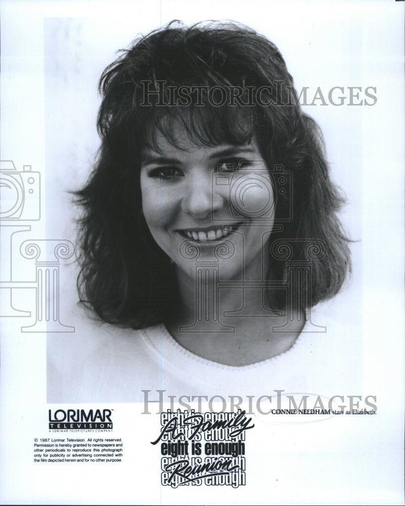 1987 Press Photo Connie Needham in "Eight is Enough" - Historic Images