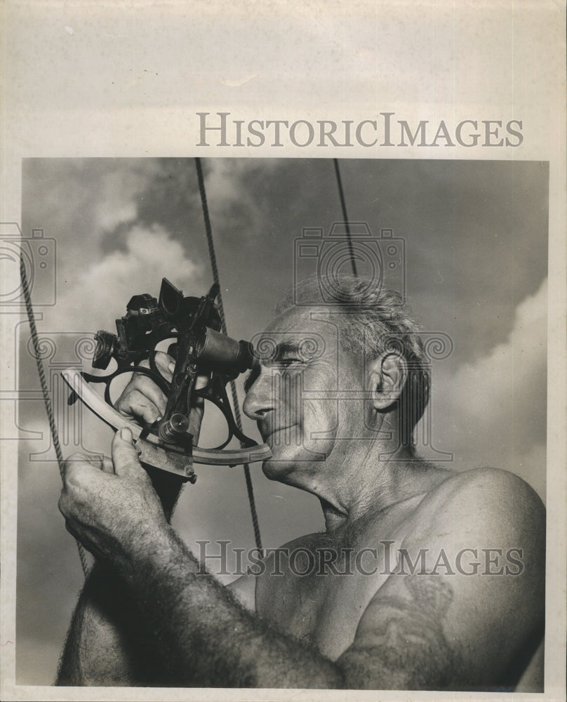 1957 Press Photo Captain Bill Murnan Sea Gull - RSH39729 - Historic Images