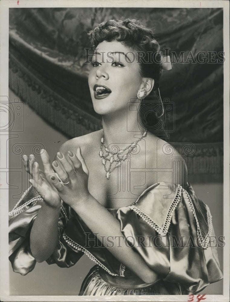 1978 Press Photo Soprano Singer Patrice Munsel in "The Stingiest Man in Town" - Historic Images