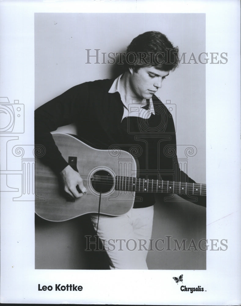 1977 Press Photo Musical Artist Leo Kottke - Historic Images