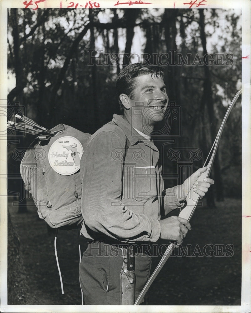 1969 Press Photo Stephen Kovats Conquers Nature - Historic Images