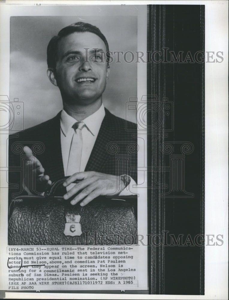 1965 Press Photo Ed Nelson American Actor. - RSH40207 - Historic Images