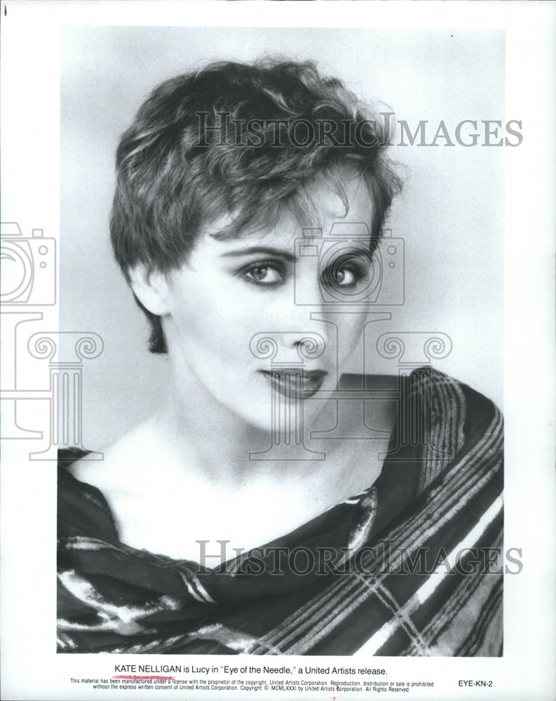 Press Photo Kate Nelligan in "Eye of the needle" - Historic Images