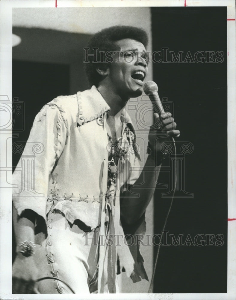 1973 Press Photo Johny Nash one of the popular singer - RSH40281 - Historic Images