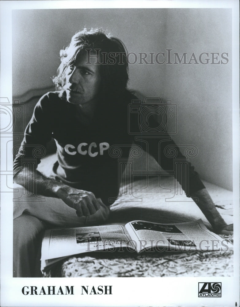 Press Photo A picture of Graham Nash - Historic Images