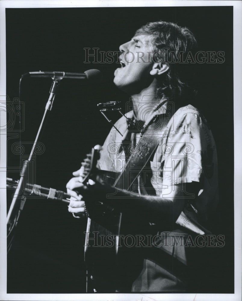 1980 Press Photo Graham Nash rock musician - Historic Images